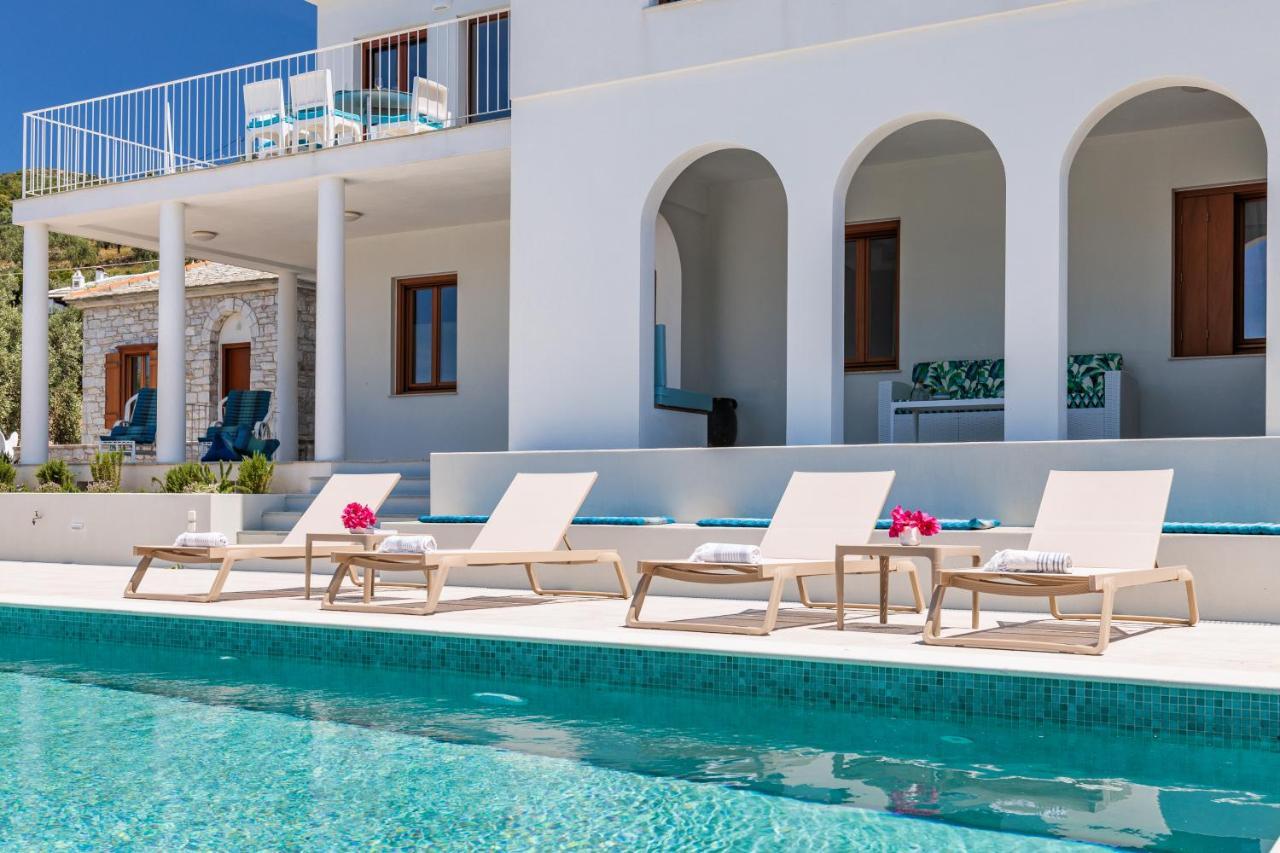 Sunshine Pool Villa Skopelos Exteriér fotografie