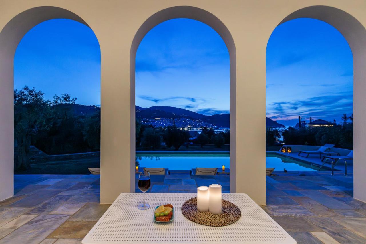 Sunshine Pool Villa Skopelos Exteriér fotografie