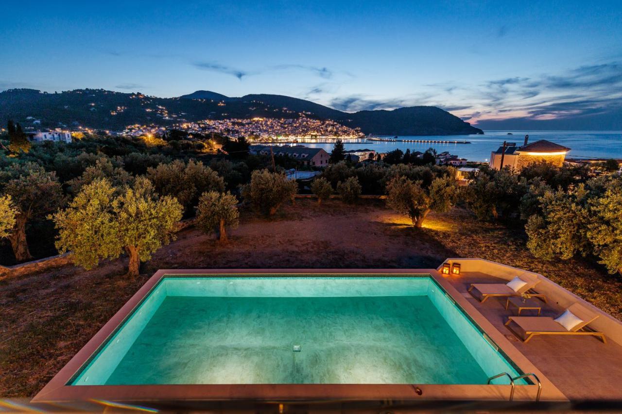 Sunshine Pool Villa Skopelos Exteriér fotografie