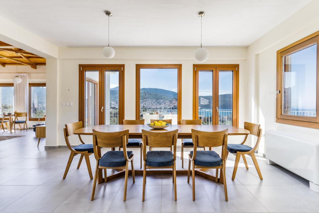 Sunshine Pool Villa Skopelos Exteriér fotografie