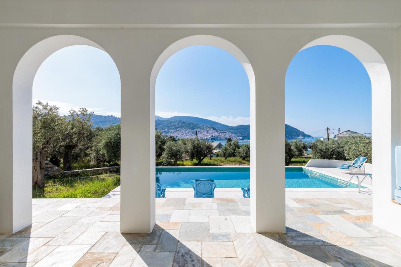 Sunshine Pool Villa Skopelos Exteriér fotografie